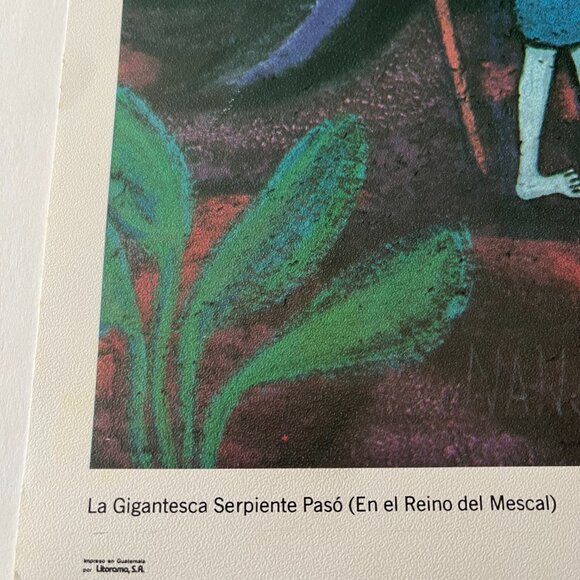 Nan Cuz Poster "La Gigantesca Serpiente Paso" - Picture 4 of 10